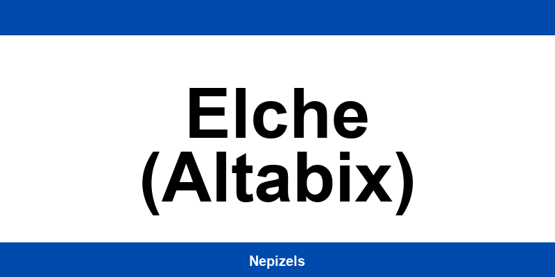 Número de atención al cliente de GLS en Elche (Altabix)